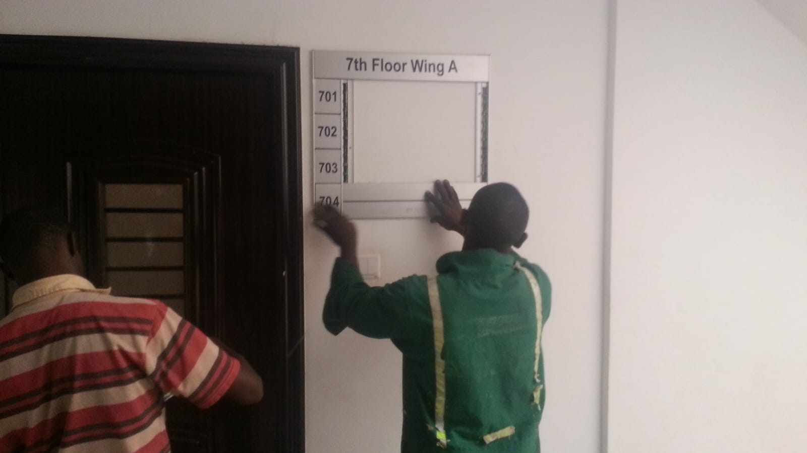 Modern Building Signage